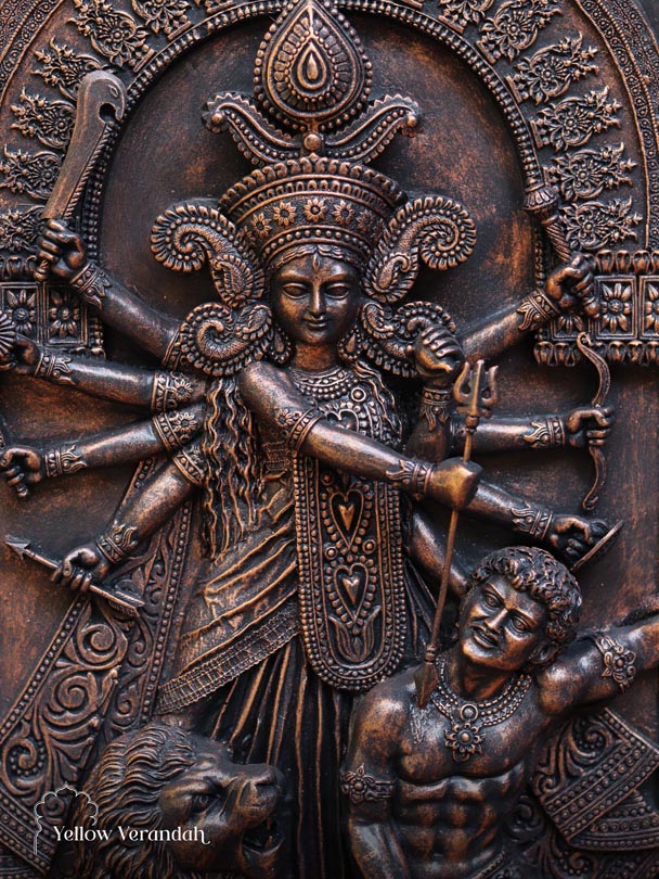 Antique Bronze Durga Cherrypick