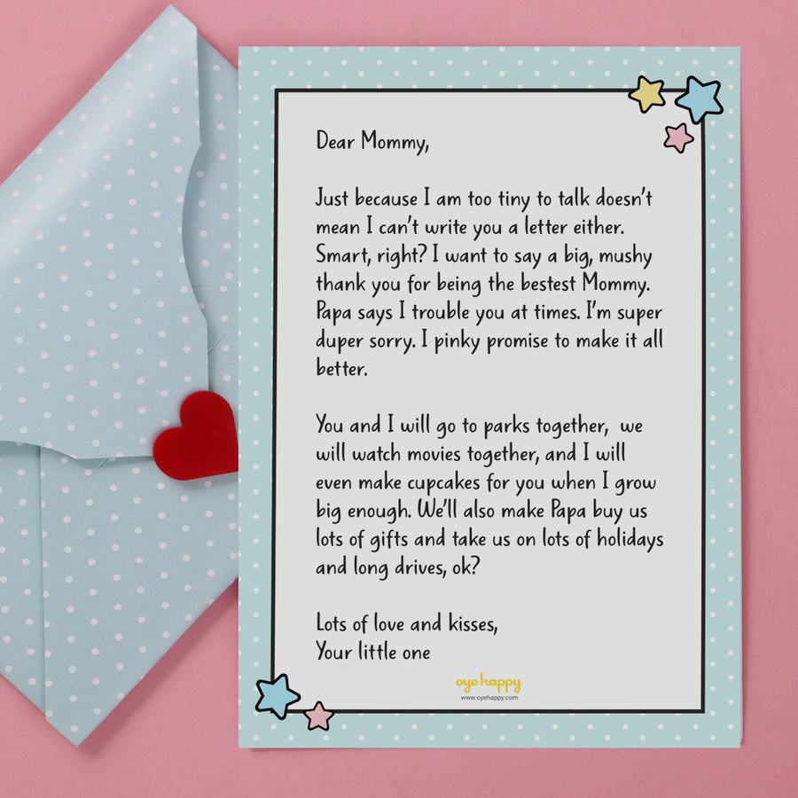 Letter for New Mom