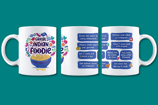 Great Indian Foodie Mug