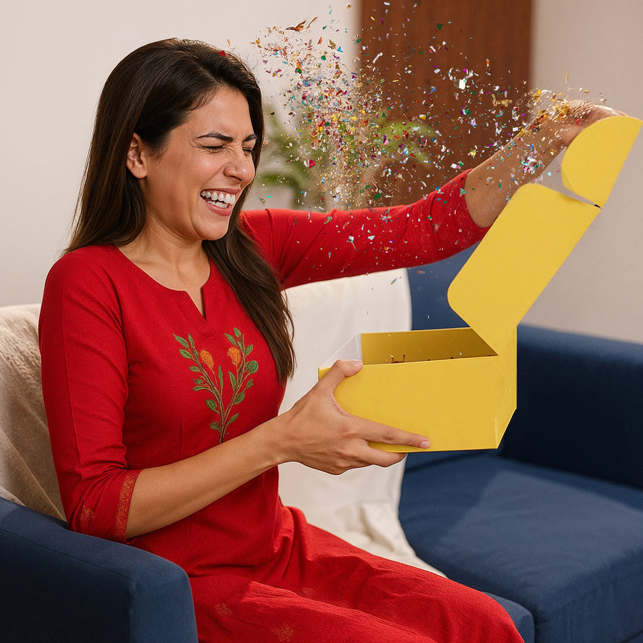 Glitter Hamper for Sister