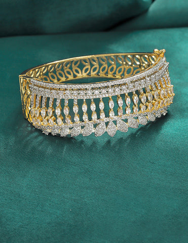 Designer Zirconia Plain Bracelet