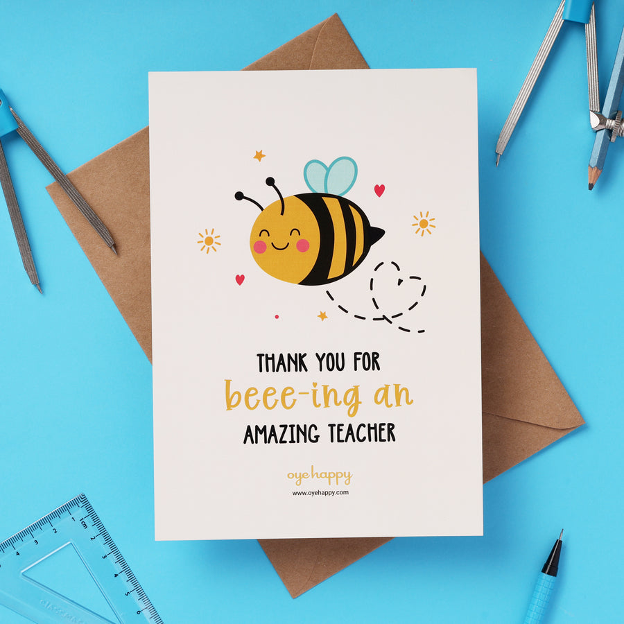 Thank you for bee-ing card (Set of 2)