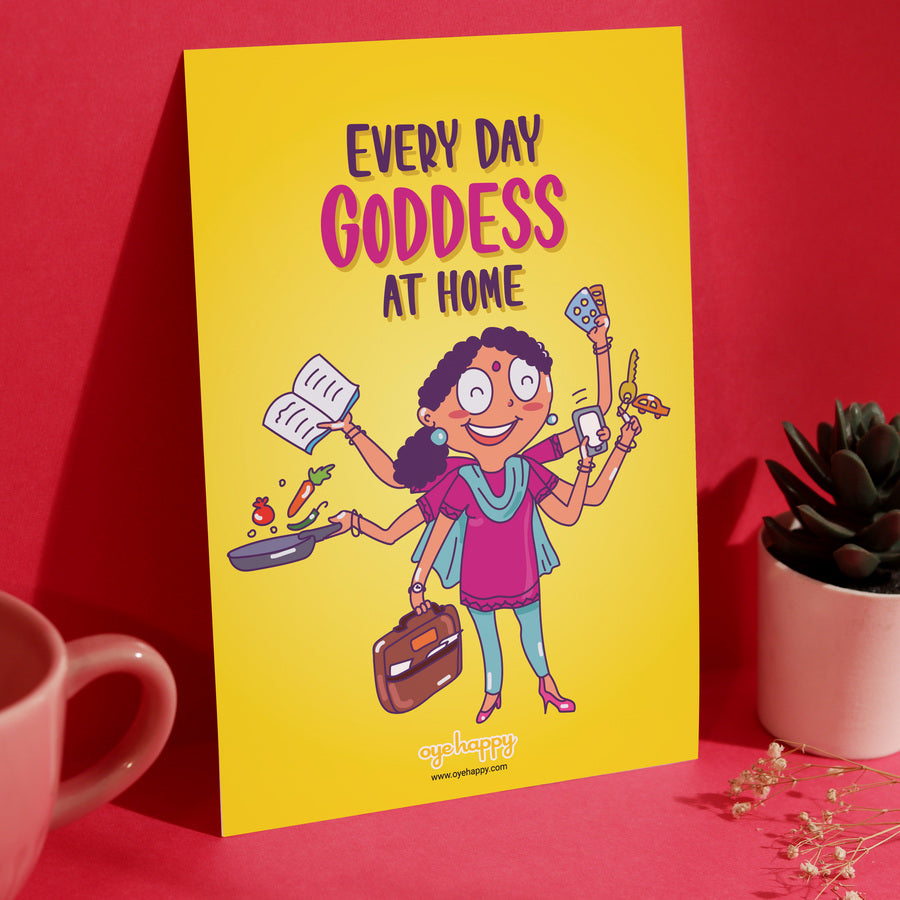 Multi-Tasker Goddess Card - Set of 10