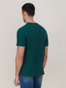 WES Casuals Teal Eco-Save Slim-Fit T-shirt