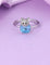 Designer Zirconia Crystal Charm Finger Ring
