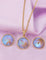 Designer Swarovski Crystal Chain Pendant