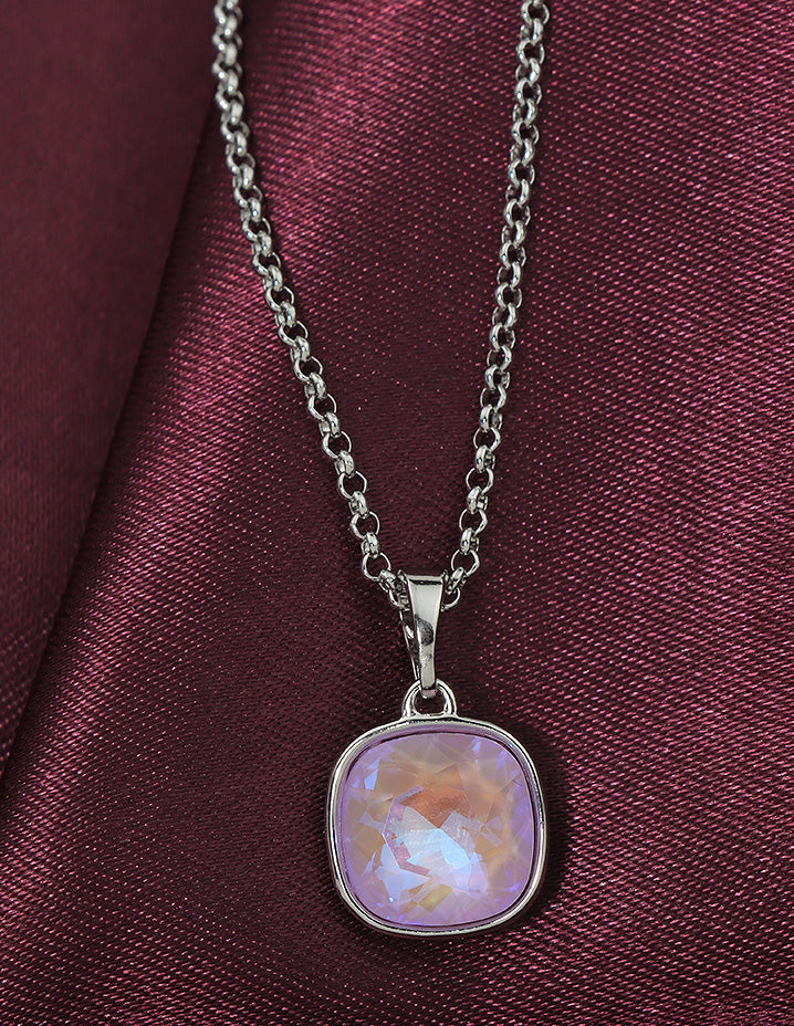 Swarovski Crystal Moonlit Mist Chain Pendant