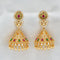 Zirconia Jhumka Earrings