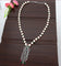 Designer Zirconia Pearl Chain Pendant