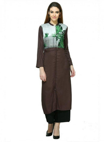 Brown Stiletto kurta