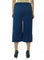 Blue Ankle-Length Pants