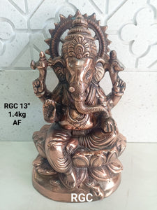 Kamal sitting Ganesh 13 inch