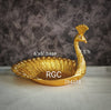 RGC Imported German Silver Swan Bowl With Stones Embossed