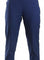 Blue Ankle-Length Trousers