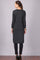 Black Round Neck Winter kurta