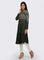 Black Round Neck Winter kurta