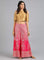 Pink Flared Culottes