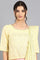 Yellow Round Neck Set