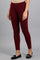 Red Woollen Leggings