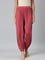 Women Solid Rusty Pink Harem Pants