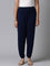 Girls Solid Navy Harem Pants