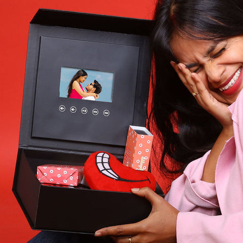 Valentine Video Box with Gifts