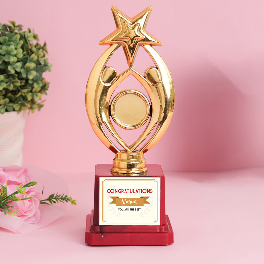 Congrats Winner Trophy-The Best