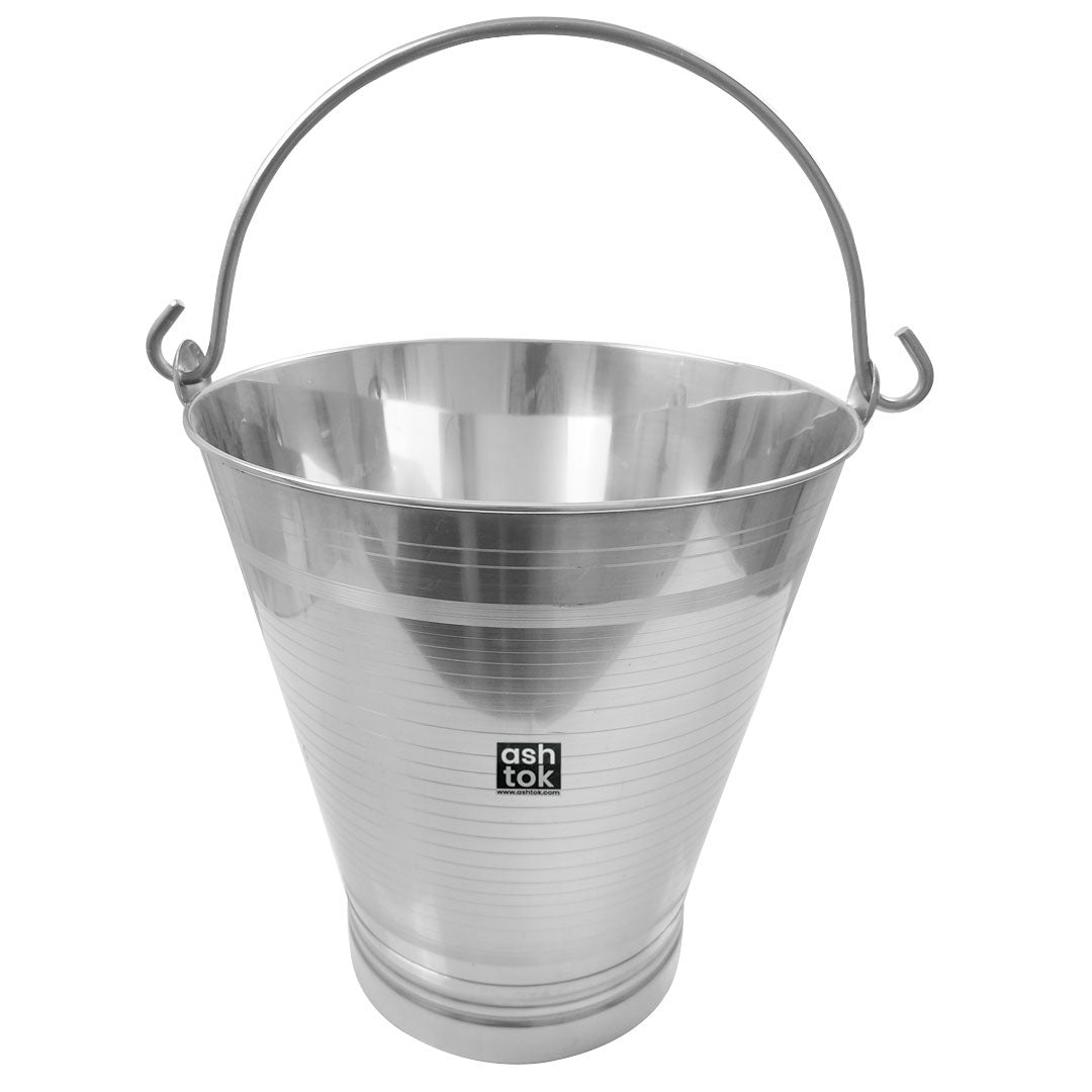 Stainless Steel Bucket For Bathroom and Kitchen to Store water