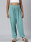 Girls Solid Dark Mint Harem Pants