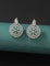 Designer Zirconia Floral Stud Earrings