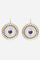 Blue Filigree Handmade Danglers