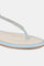 W SKY BLUE Almond Toe Flat-WPAMELA