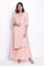 Pink Georgette Sharara