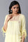 Lemon Yellow Straight kurta