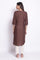 Fresh Roast Brown Embellished kurta