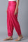 Dark Pink Solid Salwar Pants