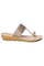 Aurelia Glitter Gold Glitter Almond Wedge