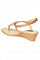 Aurelia Solid Gold Square Wedge