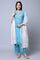 Aurelia Blue kurta Palazzo Dupatta