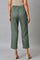 Olive Green Straight Pants