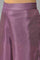 Purple Silver Mukaish Festive kurta With Parallel Pants