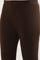 Brown Solid Skinny Fit Tights With Elasticated Waist