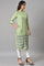 Fern Green Printed kurta