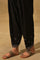 Black Embroidered Salwar Pants