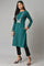 Green Light Festive Embroidered Winter kurta