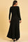 Black Full Length Embellished Dress