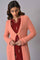 Pink Winter Women Cardigan