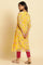 Marigold Yellow Floral Printed Kurta