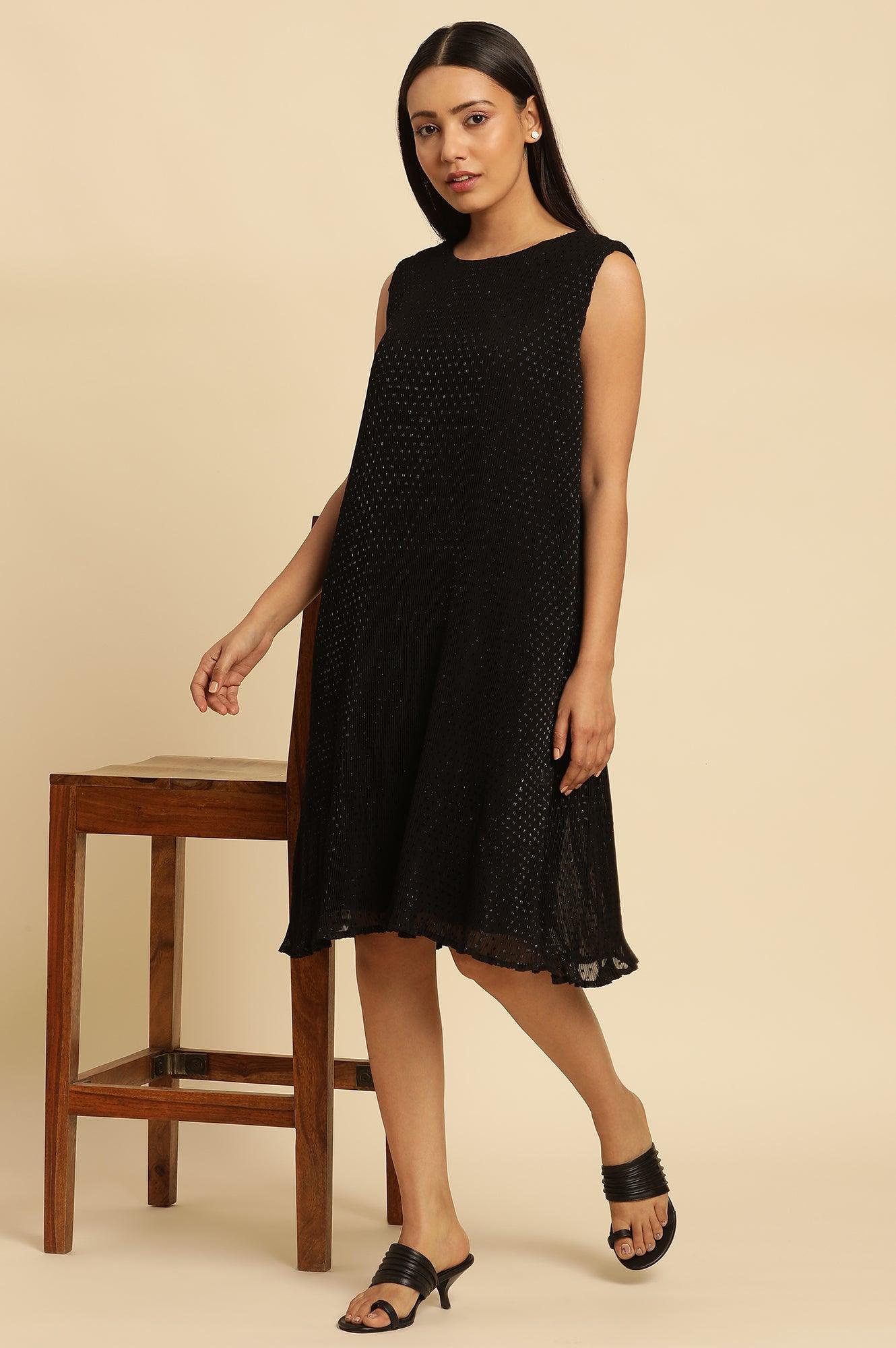 Black Western Party Dress