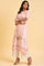 Light Pink Floral Printed Summer kurta